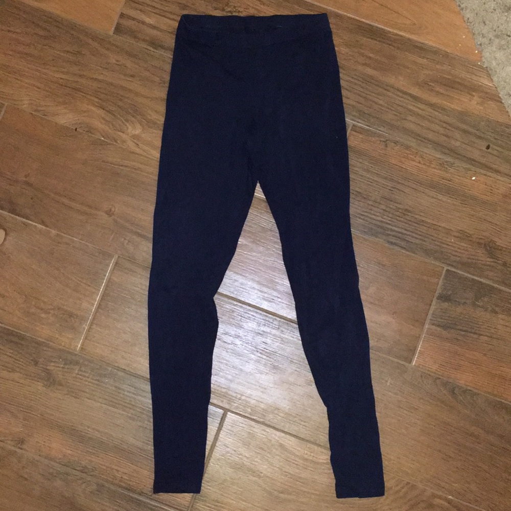 Navy leggings